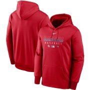 Wholesale Cheap Men's Texas Rangers Nike Red Authentic Collection Therma Performance Pullover Hoodie