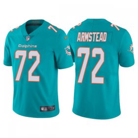 Wholesale Cheap Men\'s Miami Dolphins #72 Terron Armstead Aqua Vapor Untouchable Limited Stitched Football Jersey