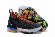 Wholesale Cheap Nike Lebron James 16 Air Cushion Shoes Mandarin Duck