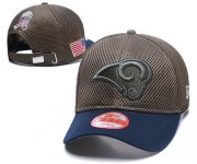 Wholesale Cheap NFL Los Angeles Rams Stitched Snapback Hats 046