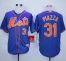 Wholesale Cheap Mets #31 Mike Piazza Blue Alternate Home Stitched MLB Jersey