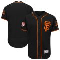 Wholesale Cheap Giants Blank Black 2019 Spring Training Flex Base Stitched MLB Jersey