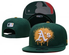 Wholesale Cheap 2021 MLB Oakland Athletics Hat GSMY 0725