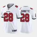 Wholesale Cheap Men's Tampa Bay Buccaneers #28 Leonard Fournette New White Vapor Untouchable Limited Stitched Jersey