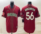 Cheap Men's Mexico Baseball #56 Randy Arozarena 2023 Red World Classic Stitched Jerseys