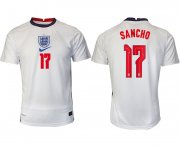 Wholesale Cheap Men 2021 Europe England home AAA version 17 soccer jerseys