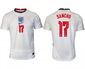 Wholesale Cheap Men 2021 Europe England home AAA version 17 soccer jerseys