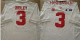 Wholesale Cheap Men's Alabama Crimson Tide #3 Calvin Ridley White 2016 BCS College Football Nike Limited Jersey