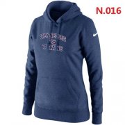 Wholesale Cheap Women's Nike Tennessee Titans Heart & Soul Pullover Hoodie Dark Blue