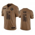 Wholesale Cheap Men's Atlanta Falcons #6 Younghoe Koo 2023 Brown Salute To Setvice Limited Football Stitched Jersey