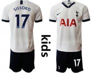 Wholesale Cheap Tottenham Hotspur #17 Sissoko Home Kid Soccer Club Jersey