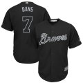 Wholesale Cheap Atlanta Braves #7 Dansby Swanson Dans Majestic 2019 Players' Weekend Cool Base Player Jersey Black