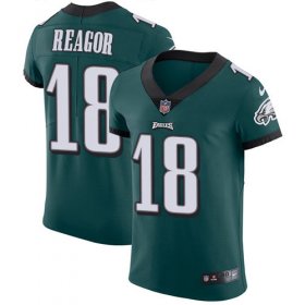 Wholesale Cheap Nike Eagles #18 Jalen Reagor Green Team Color Men\'s Stitched NFL Vapor Untouchable Elite Jersey