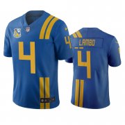 Wholesale Cheap Jacksonville Jaguars #4 Josh Lambo Royal Vapor Limited City Edition NFL Jersey