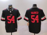 Cheap Men's San Francisco 49ers #54 Fred Warner Black F.U.S.E. Mexico Vapor Limited Stitched Football Jersey