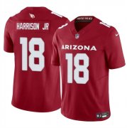 Cheap Men's Arizona Cardinals #18 Marvin Harrison Jr Red 2024 Draft F.U.S.E. Vapor Untouchable Limited Football Stitched Jersey