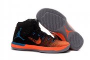 Wholesale Cheap Air Jordan 31 XXXI Shoes Black/Orange-Blue