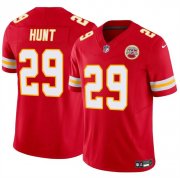 Cheap Men's Kansas City Chiefs #29 Kareem Hunt Red 2024 F.U.S.E Vapor Untouchable Limited Stitched Football Jersey