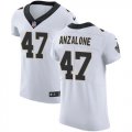 Wholesale Cheap Nike Saints #47 Alex Anzalone White Men's Stitched NFL Vapor Untouchable Elite Jersey