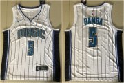 Wholesale Cheap Magic 5 Mohamed Bamba White Nike Swingman Jersey