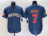 Wholesale Cheap Men's Mexico Baseball #7 Julio Ur