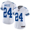 Wholesale Cheap Nike Cowboys #24 Chidobe Awuzie White Women's Stitched NFL Vapor Untouchable Limited Jersey