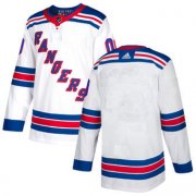 Cheap Men's New York Rangers adidas White Authentic Blank Jersey