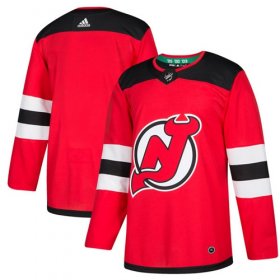 Wholesale Cheap Adidas Devils Blank Red Home Authentic Stitched Youth NHL Jersey