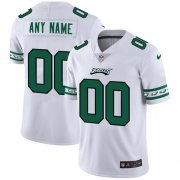 Wholesale Cheap Men's Philadelphia Eagles Custom Nike White Team Logo Vapor Limited NFL Jersey