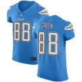 Wholesale Cheap Nike Chargers #88 Virgil Green Electric Blue Alternate Men's Stitched NFL Vapor Untouchable Elite Jersey