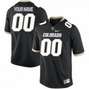 Cheap Men's Colorado Buffaloes Any NAME Any NUMBER Customized Black Football Jersey