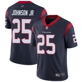 Wholesale Cheap Nike Texans #25 Duke Johnson Jr Navy Blue Team Color Men\'s Stitched NFL Vapor Untouchable Limited Jersey