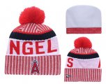 Wholesale Cheap MLB Los Angeles Angels Logo Stitched Knit Beanies 001