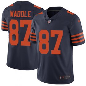 Wholesale Cheap Nike Bears #87 Tom Waddle Navy Blue Alternate Men\'s Stitched NFL Vapor Untouchable Limited Jersey