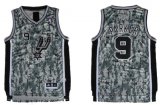 Wholesale Cheap San Antonio Spurs #9 Tony Parker Revolution 30 Swingman Camo Jersey