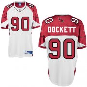 Wholesale Cheap Cardinals #90 Darnell Dockett White Stitched NFL Jersey