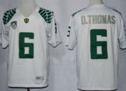 Wholesale Cheap Oregon Ducks #6 DeAnthony Thomas 2013 White Limited Jersey