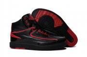 Wholesale Cheap Air Jordan 2 Alternate 87 Black/Red