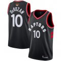 Wholesale Cheap Raptors #10 DeMar DeRozan Black Statement Edition 2019 Finals Bound Basketball Swingman Jersey