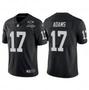 Wholesale Cheap Men's Las Vegas Raiders #17 Davante Adams Black With 2020 Inaugural Season Patch Vapor Limited Stitched Jersey