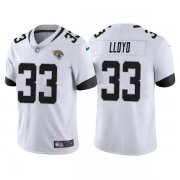 Wholesale Cheap Men's Jacksonville Jaguars #33 Devin Lloyd White Vapor Untouchable Limited Stitched Jersey