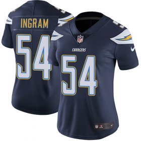 Wholesale Cheap Nike Chargers #54 Melvin Ingram Navy Blue Team Color Women\'s Stitched NFL Vapor Untouchable Limited Jersey