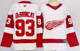 Cheap Men's Detroit Red Wings #93 Alex DeBrincat White 2024-25 Stitched Jersey