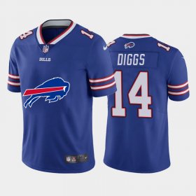 Wholesale Cheap Buffalo Bills #14 Stefon Diggs Royal Blue Men\'s Nike Big Team Logo Vapor Limited NFL Jersey