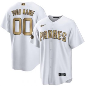 Wholesale Cheap Men\'s San Diego Padres Active Player Custom White 2022 All-Star Cool Base Stitched Baseball Jersey