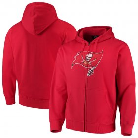 Wholesale Cheap Tampa Bay Buccaneers G-III Sports by Carl Banks Primary Logo Full-Zip Hoodie Red