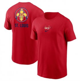 Cheap Men\'s St. Louis Cardinals Red 2024 City Connect T-Shirt