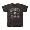 Wholesale Cheap Men's Winnipeg Jets Black Camo Stack T-Shirt