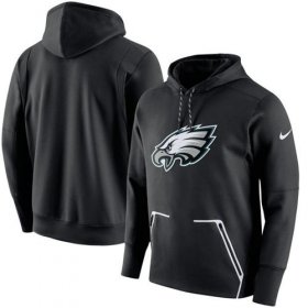 Wholesale Cheap Men\'s Philadelphia Eagles Nike Black Champ Drive Vapor Speed Pullover Hoodie