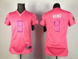 Wholesale Cheap Nike Cowboys #9 Tony Romo Pink Sweetheart Women's Stitched NFL Elite Jersey